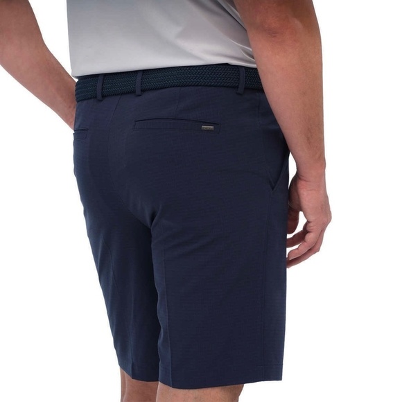 Greg Norman Men’s Stretch Shorts, Flat Front, Blue, Waist 36, NWT - Picture 4 of 14